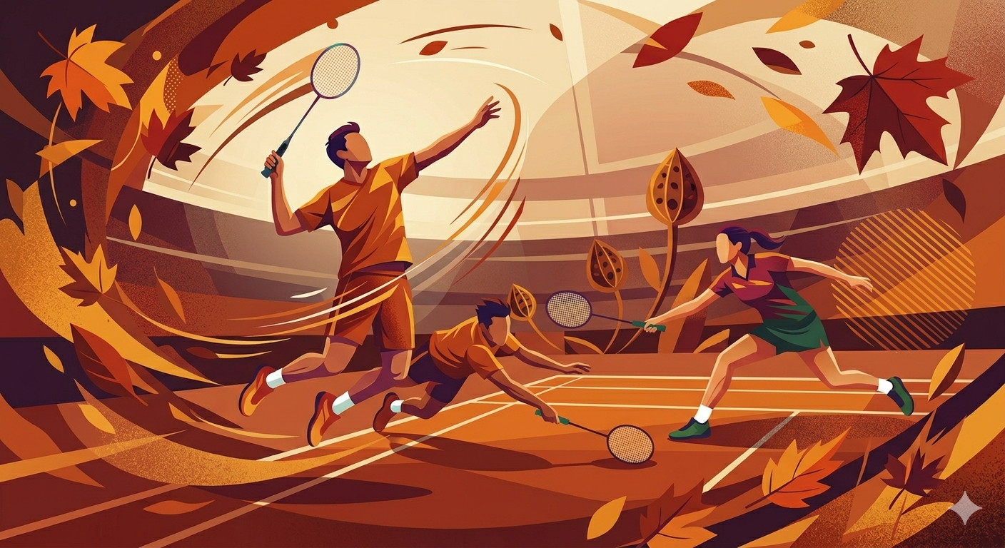 Affiche Stage d'Automne Badminton