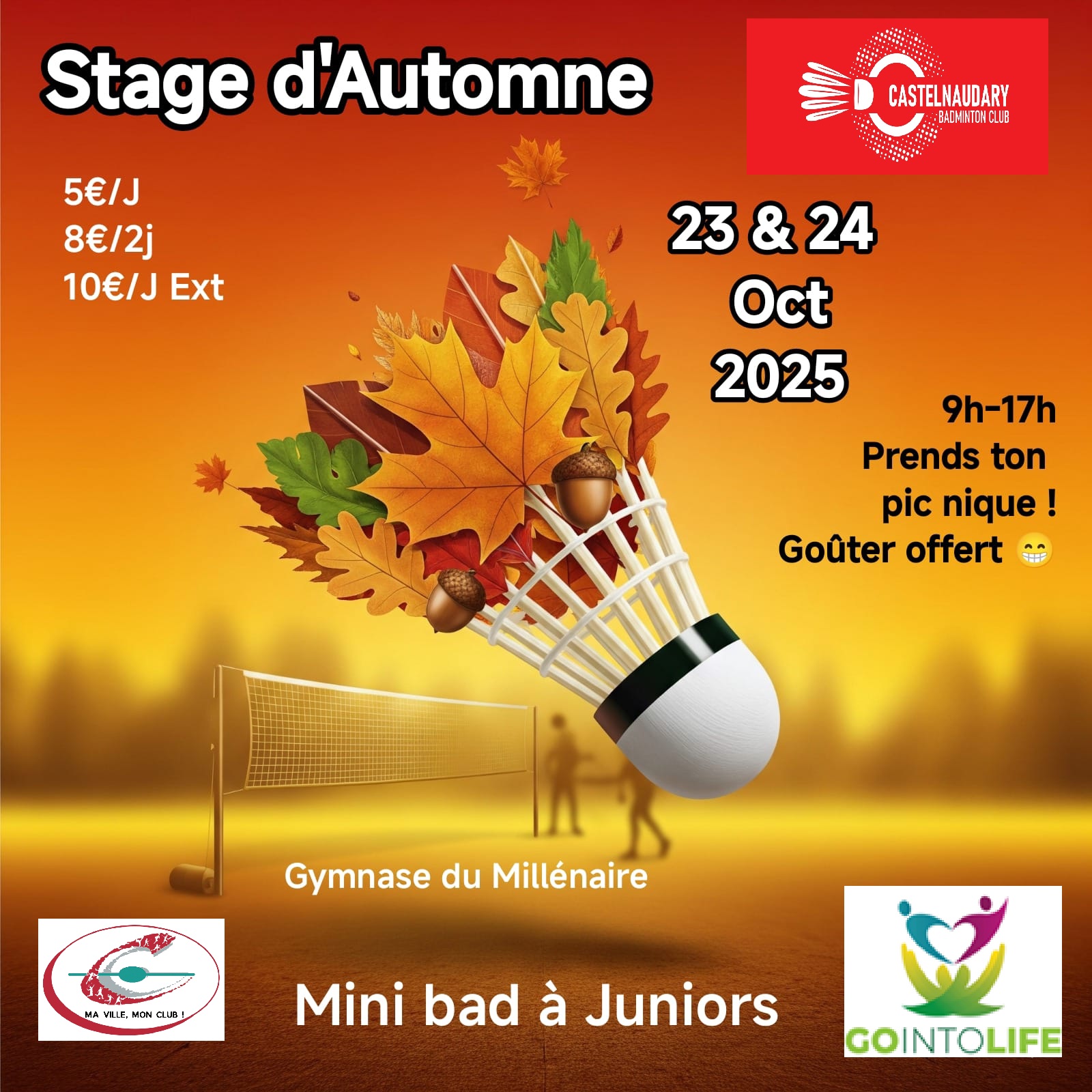 Affiche Automne Stage